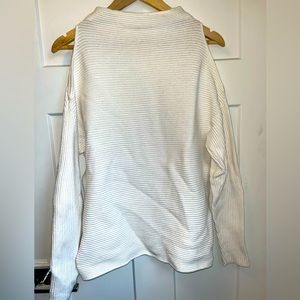 Reitmans Mockneck Cold Shoulder Knit Sweater